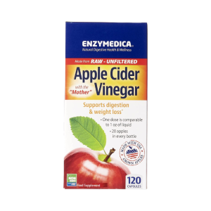Enzymedica Apple Cider Vinegar - 120 Capsules
