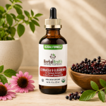 Herbal Health Echinacea & Elderberry Herbal Formula - 4 oz.