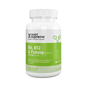 Nutri Supreme B6 B12 & Folate - 60 Capsules