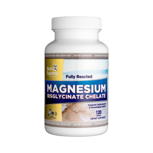 Nutri Supreme Magnesium Bisglycinate Chelate - 120 Tablets