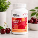 Nutri Supreme Vitamin C Chews - Cherry Flavor - 180 Tablets