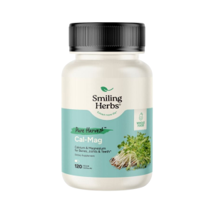 Smiling Herbs Pure Harvest Cal-Mag - 120 Capsules