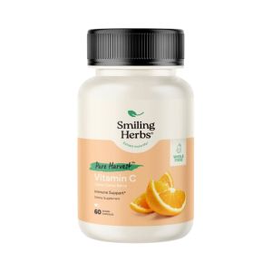 Smiling Herbs Pure Harvest Vitamin C - 60 Capsules