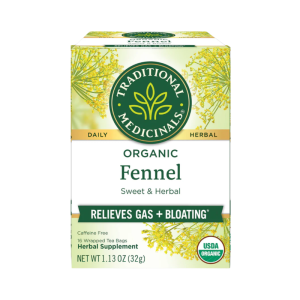 Traditional Medicinals Organic Fennel Herbal Tea - 16 Bags