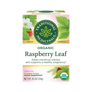 Traditional Medicinals Organic Raspberry Leaf Herbal Tea - 16 Bags