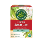 Traditional Medicinals Organic Throat Coat Eucalyptus Herbal Tea - 16 Bags