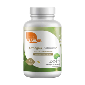Zahler's Omega 3 Platinum Fish Oil 2000 mg - 360 Softgels